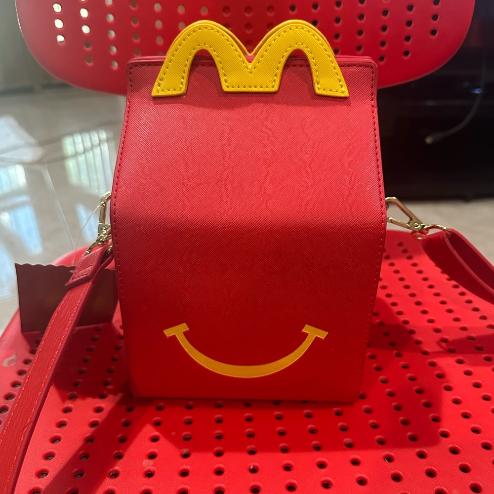 McDonald's Red and Yellow Happy Meal Bag